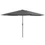 Outdoor-Regenschirm mit anthrazitgrauer Metallstange 390 cm von , Sonnenschirme - Ref: Foro24-47380, Preis: 77,79 €, Rabatt: %