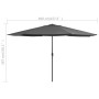 Outdoor umbrella with anthracite grey metal pole, 390 cm. by , Umbrellas - Ref: Foro24-47380, Price: 77,79 €, Discount: %