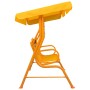 Rocking chair for children, yellow fabric, 115x75x110 cm by , Garden rockers - Ref: Foro24-48098, Price: 102,45 €, Discount: %