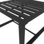 Anthracite grey aluminum coffee table by , Modular outdoor sofas - Ref: Foro24-49242, Price: 90,99 €, Discount: %