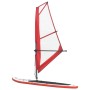 Inflatable paddle board with red and white sail by , Paddleboards - Ref: Foro24-92209, Price: 253,99 €, Discount: %