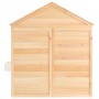 Playhouse with lockable door and fir wood flower pots by , Children's houses - Ref: Foro24-93686, Price: 283,55 €, Discount: %