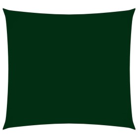 Square dark green Oxford fabric sail shade 3.6x3.6 m by , Umbrellas - Ref: Foro24-135468, Price: 47,99 €, Discount: %