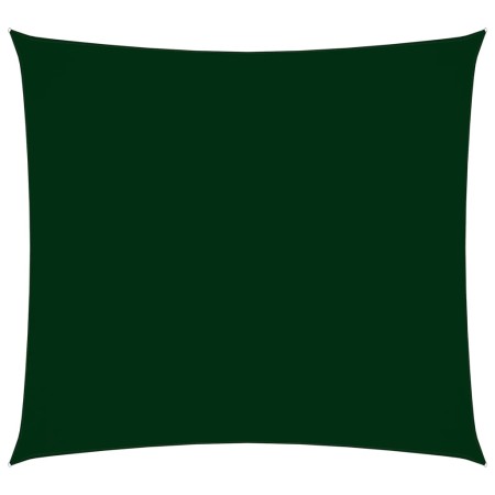 Square dark green Oxford fabric sail shade 3.6x3.6 m by , Umbrellas - Ref: Foro24-135468, Price: 47,99 €, Discount: %