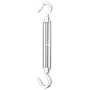 Set of 8 stainless steel sail shade accessories by , Accessories for awnings - Ref: Foro24-310247, Price: 21,31 €, Discount: %