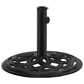 Black cast iron umbrella base 44x44x31 cm by , Umbrella bases - Ref: Foro24-317759, Price: 57,51 €, Discount: %