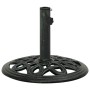 Green cast iron umbrella base 40x40x32 cm by , Umbrella bases - Ref: Foro24-317765, Price: 53,99 €, Discount: %