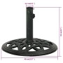 Green cast iron umbrella base 40x40x32 cm by , Umbrella bases - Ref: Foro24-317765, Price: 53,99 €, Discount: %