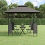 Cenador con tejado acero gris antracita 300x300x270 cm de , Carpas y cenadores - Ref: Foro24-360141, Precio: 205,99 €, Descue...