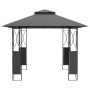 Pavillon mit Dach Stahl anthrazitgrau 300x300x270 cm von , Zelte und Pavillons - Ref: Foro24-360141, Preis: 209,41 €, Rabatt: %