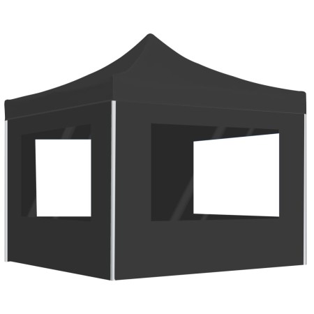 Carpa plegable profesional con paredes aluminio antracita 3x3 m de , Carpas y cenadores - Ref: Foro24-45488, Precio: 237,93 €...