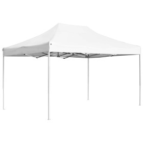 White 4.5x3 m professional folding aluminum tent by , Tents and gazebos - Ref: Foro24-45495, Price: 248,68 €, Discount: %