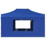 Carpa plegable profesional con paredes aluminio azul 4,5x3 m de , Carpas y cenadores - Ref: Foro24-45497, Precio: 320,25 €, D...