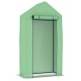 Greenhouse with steel structure 0.5 m² 1x0.5x1.9 m by , Greenhouses - Ref: Foro24-48168, Price: 36,24 €, Discount: %