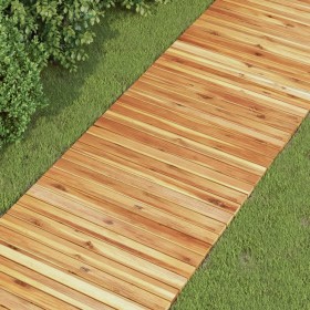 Solid acacia wood garden path 200x50 cm by , Garden tools - Ref: Foro24-363451, Price: 87,39 €, Discount: %