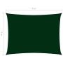 Toldo de vela rectangular tela Oxford verde oscuro 2x4 m de , Sombrillas - Ref: Foro24-135477, Precio: 35,48 €, Descuento: %