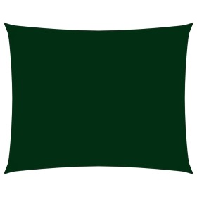 Rectangular dark green Oxford fabric sail shade 2.5x3 m by , Umbrellas - Ref: Foro24-135480, Price: 30,77 €, Discount: %