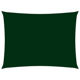 Rectangular dark green Oxford fabric sail shade 2.5x4 m by , Umbrellas - Ref: Foro24-135482, Price: 37,84 €, Discount: %