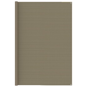 Taupe gray tent carpet 250x250 cm by , Tent Accessories - Ref: Foro24-310740, Price: 21,14 €, Discount: %