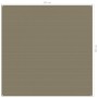 Graue taupe Zeltdecke 250x250 cm von , Zeltzubehör - Ref: Foro24-310740, Preis: 21,14 €, Rabatt: %