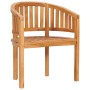 Solid teak wood banana chair by vidaXL, Garden chairs - Ref: Foro24-48018, Price: 169,99 €, Discount: %