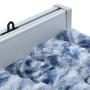 Cortina mosquitera chenilla azul y blanco 118x220 cm de , Mosquiteras para ventanas - Ref: Foro24-315128, Precio: 73,22 €, De...