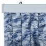 Blue and white chenille mosquito net curtain 118x220 cm by , Mosquito nets for windows - Ref: Foro24-315128, Price: 73,22 €, ...