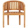 Solid teak wood banana chair by vidaXL, Garden chairs - Ref: Foro24-48018, Price: 169,99 €, Discount: %