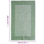 Outdoor green PP rug 140x200 cm by , Outdoor protectors - Ref: Foro24-316957, Price: 30,40 €, Discount: %