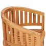 Solid teak wood banana chair by vidaXL, Garden chairs - Ref: Foro24-48018, Price: 169,99 €, Discount: %