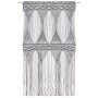 Anthracite gray cotton macramé curtain 140x240 cm by , Curtains and curtains - Ref: Foro24-323996, Price: 57,99 €, Discount: %