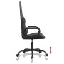 Gaming chair with massage in gray and black synthetic leather by , Gaming chairs - Ref: Foro24-345561, Price: 117,09 €, Disco...