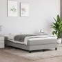 Cama box spring con colchón tela gris claro 120x190 cm de , Camas y somieres - Ref: Foro24-3269657, Precio: 339,96 €, Descuen...