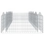 Gabion Bettbogen Form verzinktes Eisen 400x100x50 cm von , Töpfe und Pflanzgefäße - Ref: Foro24-153551, Preis: 103,60 €, Raba...