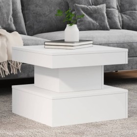 LED white coffee table 50x50x40 cm by , Coffee table - Ref: Foro24-839840, Price: 70,18 €, Discount: %