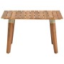 Mesa de centro de jardín madera maciza de acacia 60x60x36 cm de vidaXL, Mesas de jardín - Ref: Foro24-46468, Precio: 58,99 €,...