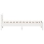 Estructura de cama madera maciza de pino blanco 90x190 cm de , Camas y somieres - Ref: Foro24-844754, Precio: 87,79 €, Descue...