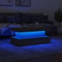 Mesa de centro con luces LED roble Sonoma 90x50x40 cm de , Mesas de centro - Ref: Foro24-839849, Precio: 92,99 €, Descuento: %