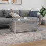 LED-Couchtisch in Sonoma-Grau mit den Maßen 90x50x40 cm. von , Couchtisch - Ref: Foro24-839880, Preis: 84,99 €, Rabatt: %