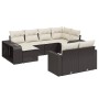 Garden sofa set 10 pieces with black synthetic rattan cushions by , Modular outdoor sofas - Ref: Foro24-3261286, Price: 542,9...