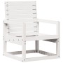 Garden chair solid white pine wood 57.5x63x76 cm by , Garden chairs - Ref: Foro24-832548, Price: 65,99 €, Discount: %