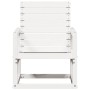 Garden chair solid white pine wood 57.5x63x76 cm by , Garden chairs - Ref: Foro24-832548, Price: 65,99 €, Discount: %