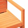 Garden chair solid wax brown pine wood 57.5x63x76 cm by , Garden chairs - Ref: Foro24-844645, Price: 65,98 €, Discount: %