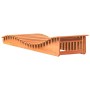 Solid pine wood loungers brown 2 pcs 205x60x31.5 cm by , Loungers - Ref: Foro24-844651, Price: 166,99 €, Discount: %