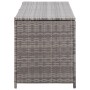 Gray synthetic rattan garden storage box 120x50x60 cm by vidaXL, Outdoor storage boxes - Ref: Foro24-46460, Price: 157,81 €, ...