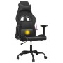 Gaming-Stuhl mit schwarzer Kunstledermassage von , Gaming-Stühle - Ref: Foro24-345407, Preis: 121,73 €, Rabatt: %