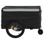 Remolque para bicicleta hierro negro y gris 45 kg de , Remolques para bicicletas - Ref: Foro24-94112, Precio: 97,99 €, Descue...