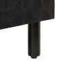 Mesita de noche madera maciza de mango negra 50x33x60 cm de , Mesitas de noche - Ref: Foro24-356827, Precio: 90,11 €, Descuen...