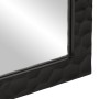 Bathroom mirror solid mango wood and black glass 50x70x2.5 cm by , Mirrors - Ref: Foro24-356850, Price: 69,56 €, Discount: %