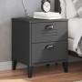 VIKEN bedside table in anthracite gray engineered wood by , Nightstands - Ref: Foro24-374910, Price: 62,27 €, Discount: %